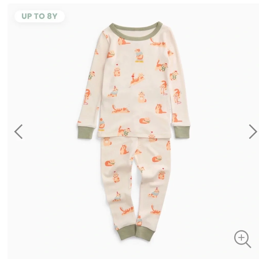 MORI Kids Two-Piece Pajama bundle 2 pairs (NEW)